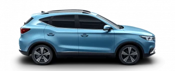 Blue compact SUV